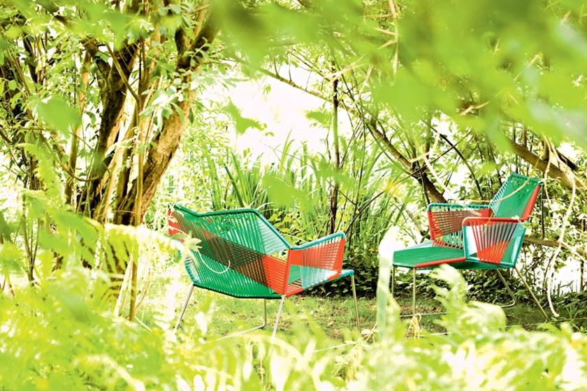 Moroso Кресло с подлокотниками из плетеной технополимерной проволоки Tropicalia sun-id-1376481 - Вид №3