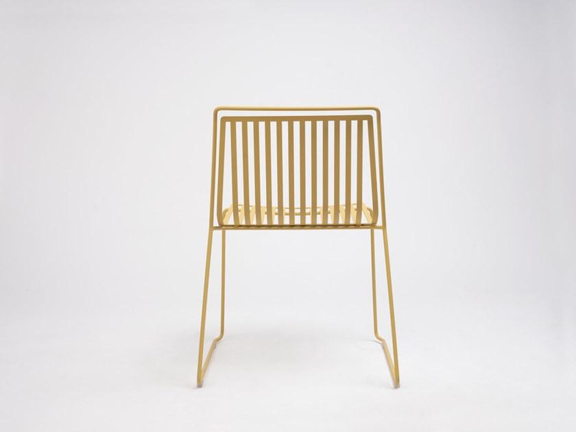 ONDARRETA Стул для сада со стальными санями Alo sun-id-1403161 - Вид №4