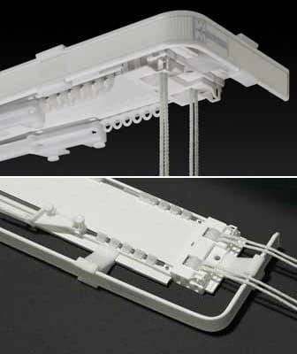 Алюминиевая направляющая для завитых штор Mottura форма ARCH-00034456 - Вид №1