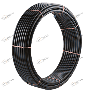 Полиэтиленовая ПНД труба Покров 40х3,7 16 bar. - бухта 100 м ДЖИЛЕКС ПЭ10040100