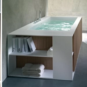 Ванна напольная с гидромассажем и панелями Veer 190 см