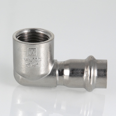 VTi.952.I.002805 Фитинг из нержавеющей стали – пресс-угольник с внутренней резьбой Valtec 28 мм х 3/4"  - Вид №8