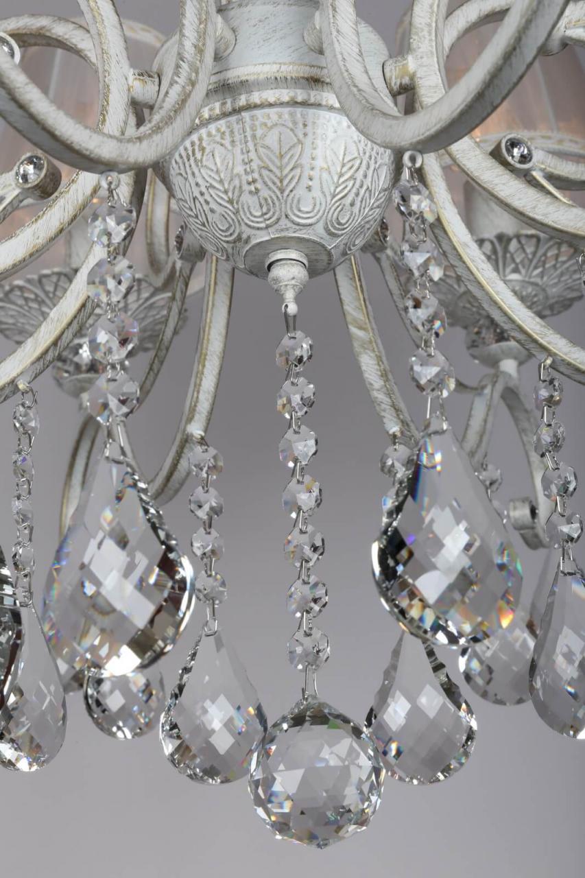 Подвесная люстра Omnilux OML-79103-08 OMNILUX ДИЗАЙНЕРСКИЕ 186447 Белый  - Вид №2