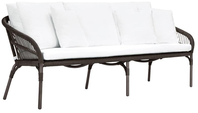 JANUS et Cie 3-х местный садовый диван из полипропилена Nexus sun-id-1431159 - Вид №3