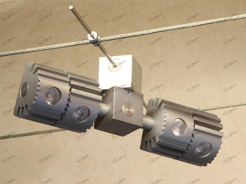 Tecnoilluminazione Светодиодный подвесной светильник на кабелях Aries sun-id-1440890