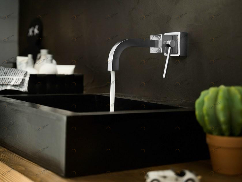 Nobili Rubinetterie Смеситель для умывальника настенный Cube Cb00598cr