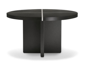 Круглый деревянный стол для встреч