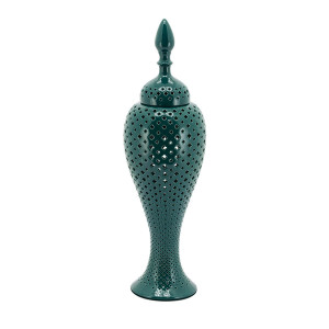 200403-86 ABHIKA ВАЗА MING CROSS DARK GREEN