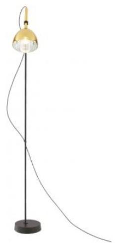 Ligne Roset Регулируемый светодиодный торшер из латуни Brass bell 10072830 - Вид №1