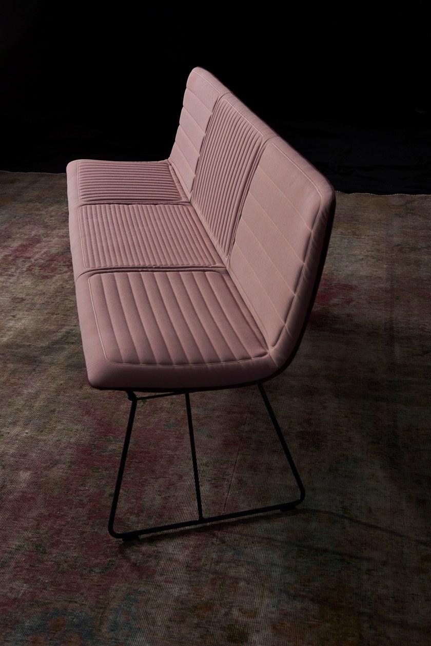 Freifrau Скамья из ткани со спинкой Amelie sun-id-1348123 - Вид №3