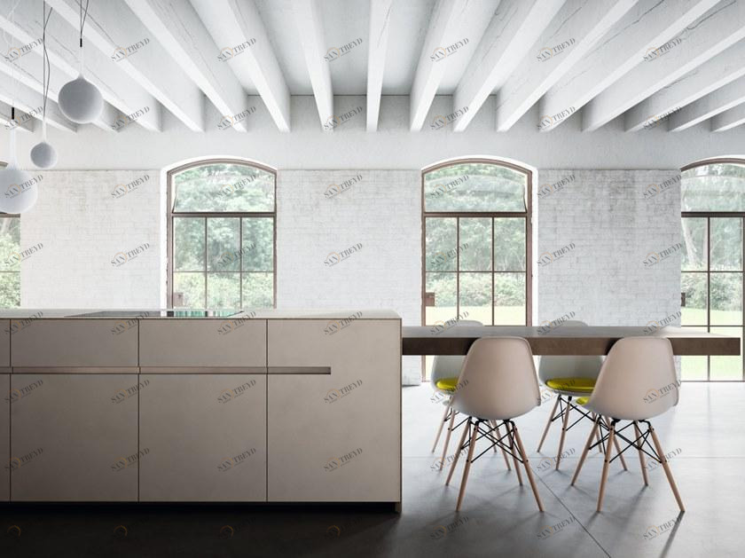 Elmar Деревянный остров с раздвижным столом El_01 sun-id-1467839