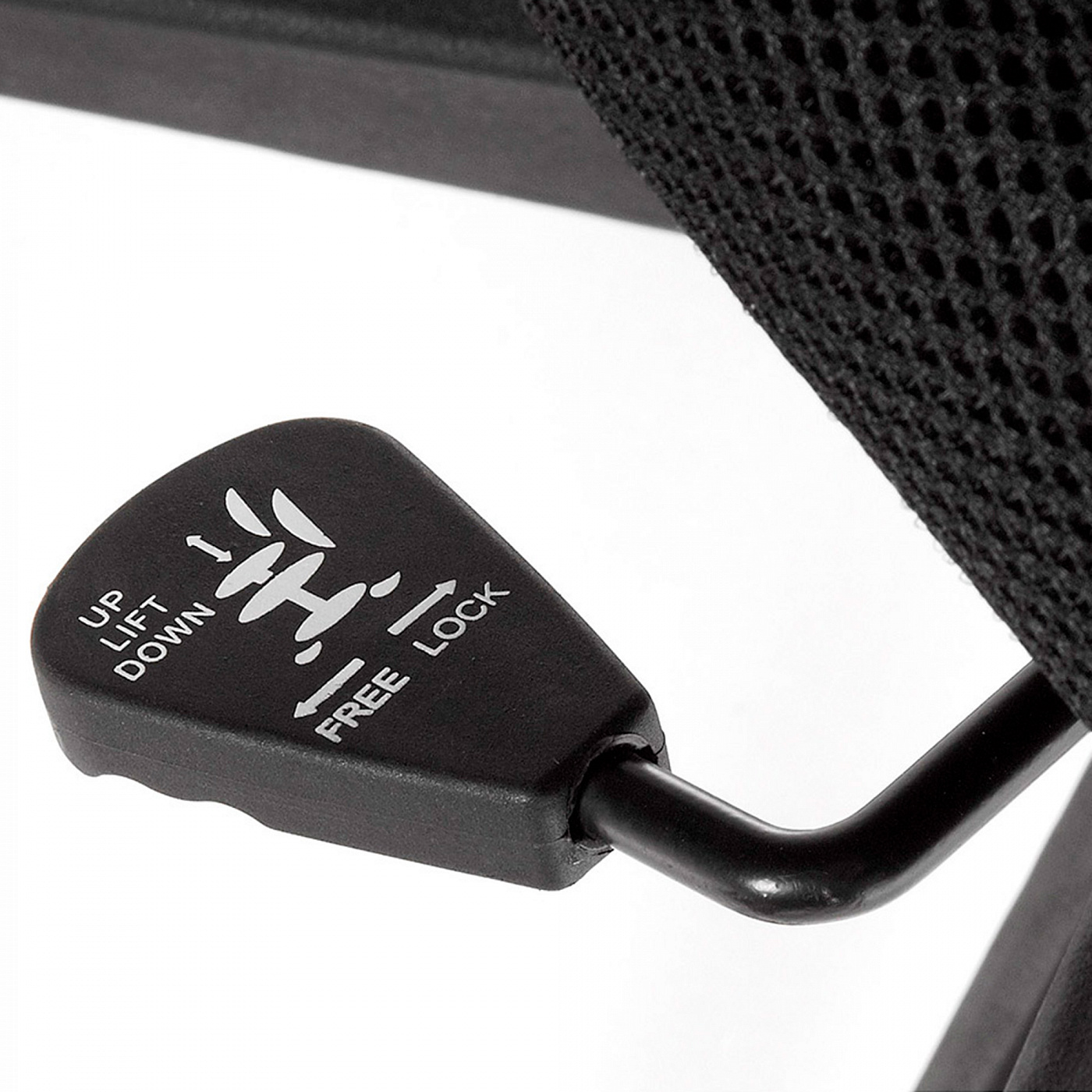 045270 Поворотное кресло Ebor черное La Forma Rail - Вид №2