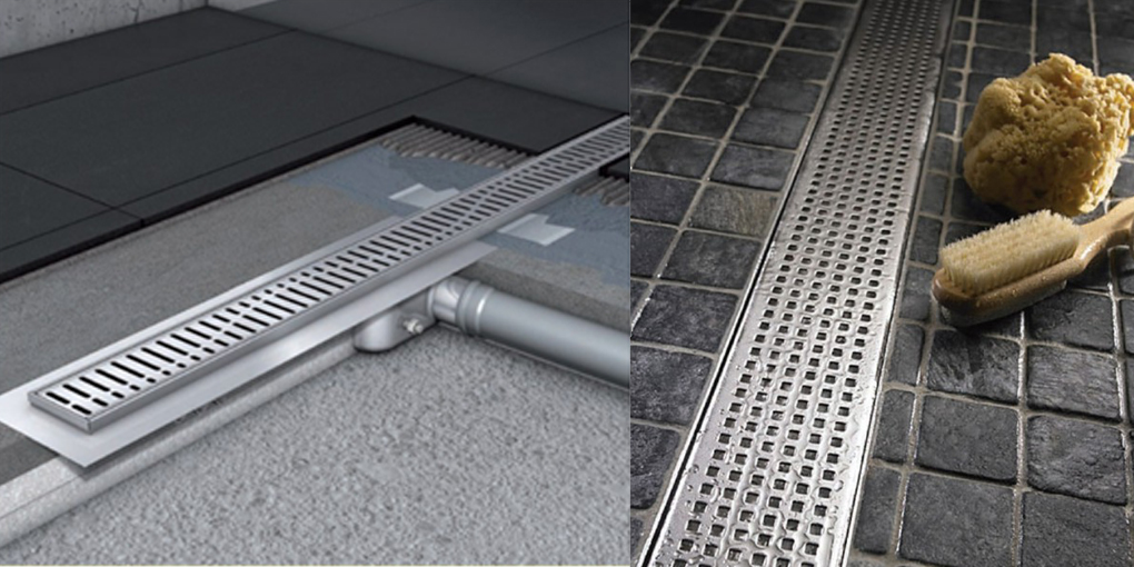 Канал для душа L885 мм ACO ShowerDrain C-line 408717 - Вид №2