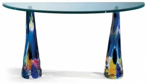 Reflex Консоль из стекла полумесяца