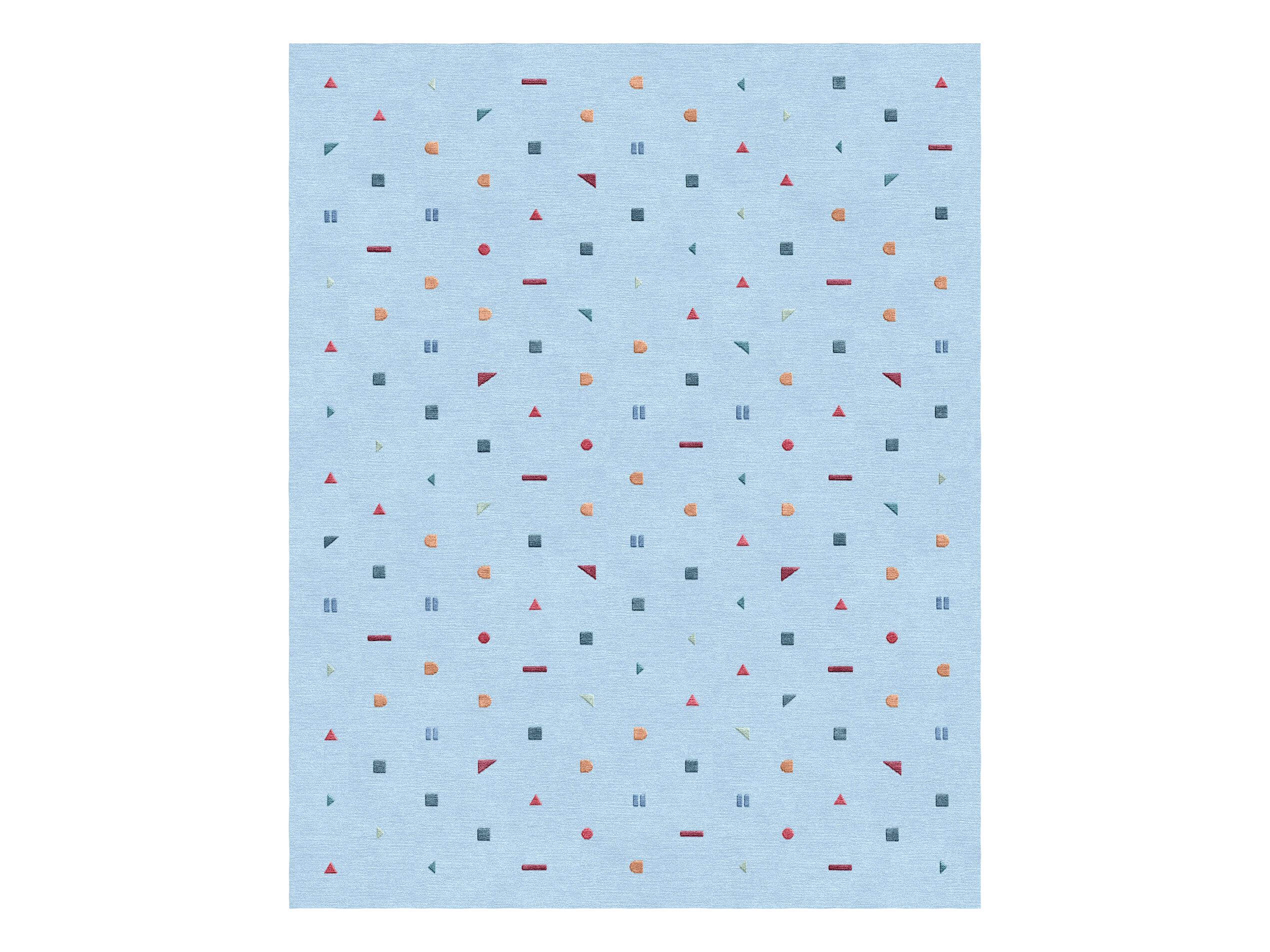 Прямоугольный ковер ручной работы Tapis Rouge Ludico Kids ARCH-00088707