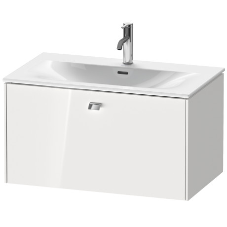 BR421204343 Brioso Тумбочка подвесная Базальт матовый, декор Duravit - Вид №2