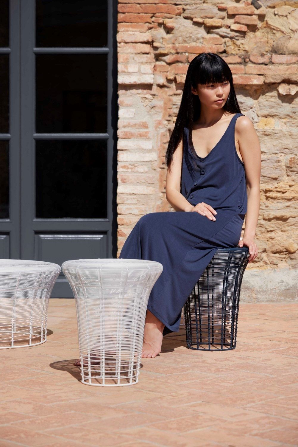 Круглый стол из нержавеющей стали GANDIABLASCO Арам ARCH-00136078 - Вид №1