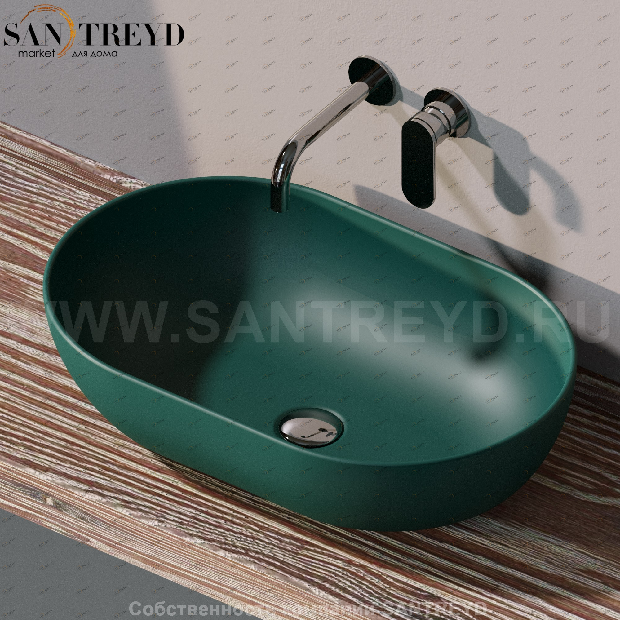 AP62A5020 Накладная раковина на столешницу  овальная Ceramica Flaminia App