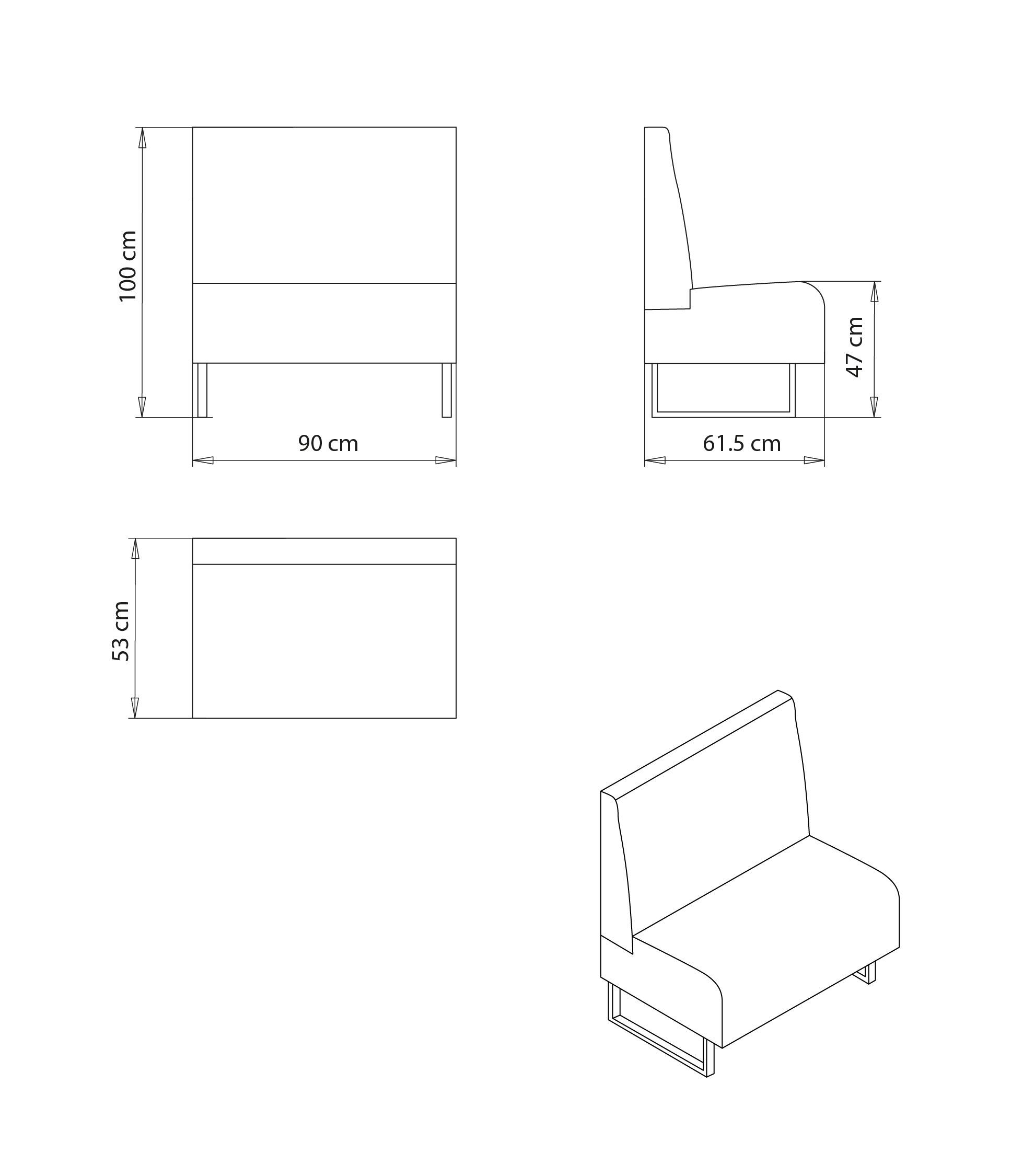 Линейный модуль ткани Et al ARCH-00062568 - Вид №3