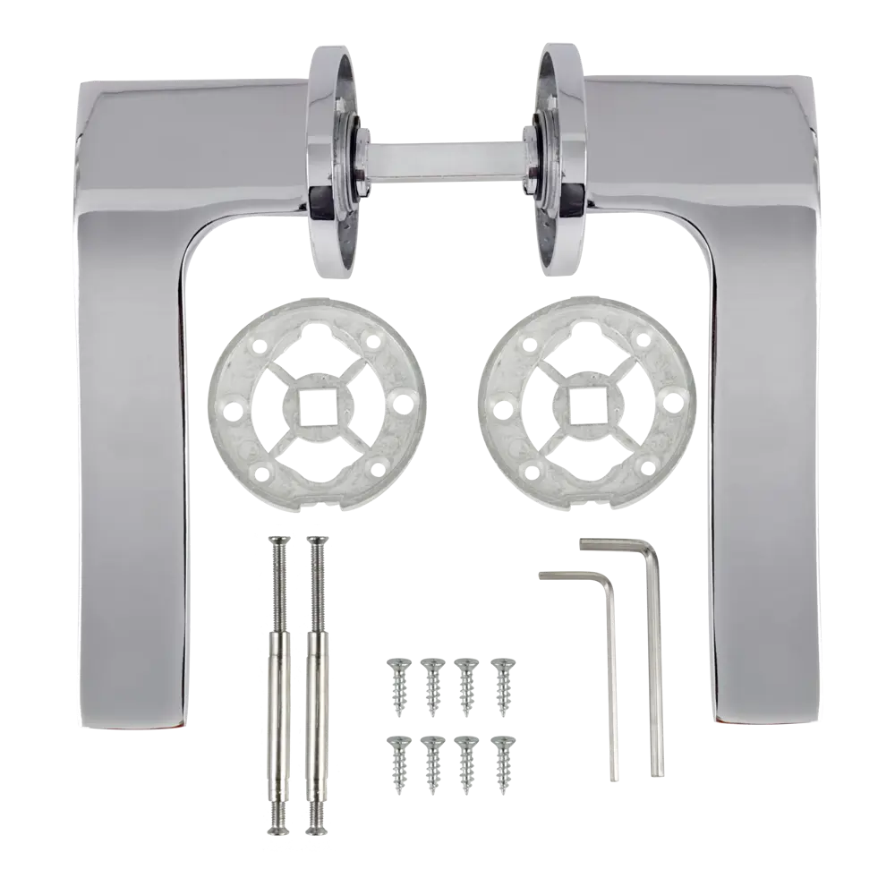 Дверные ручки Edson EDS-98B-R2, цвет хром 85168433 STLM-2206198  - Вид №1