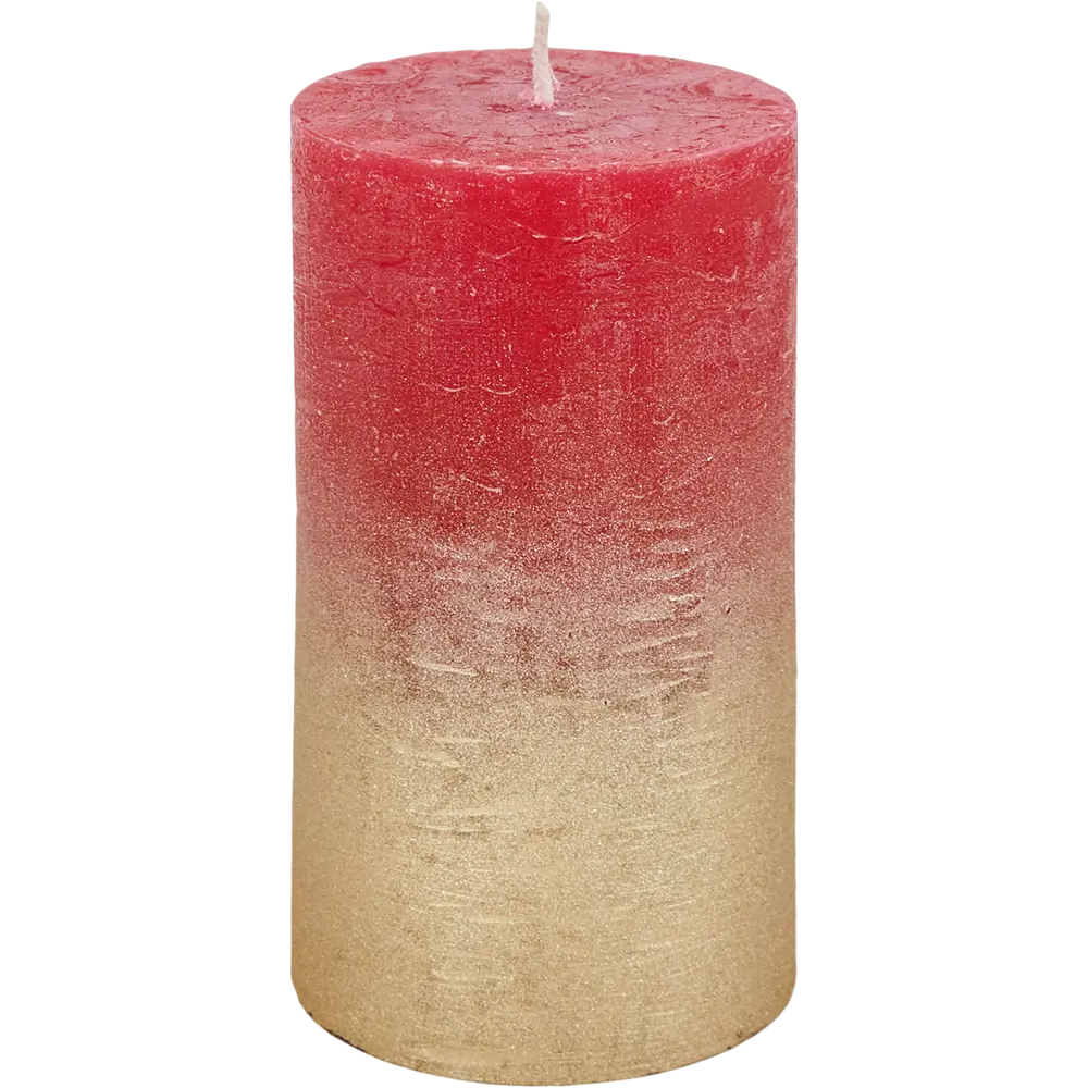 Свеча-столбик Santreyd Рустик в оттенке красного золота 83305491 STLM-0040297