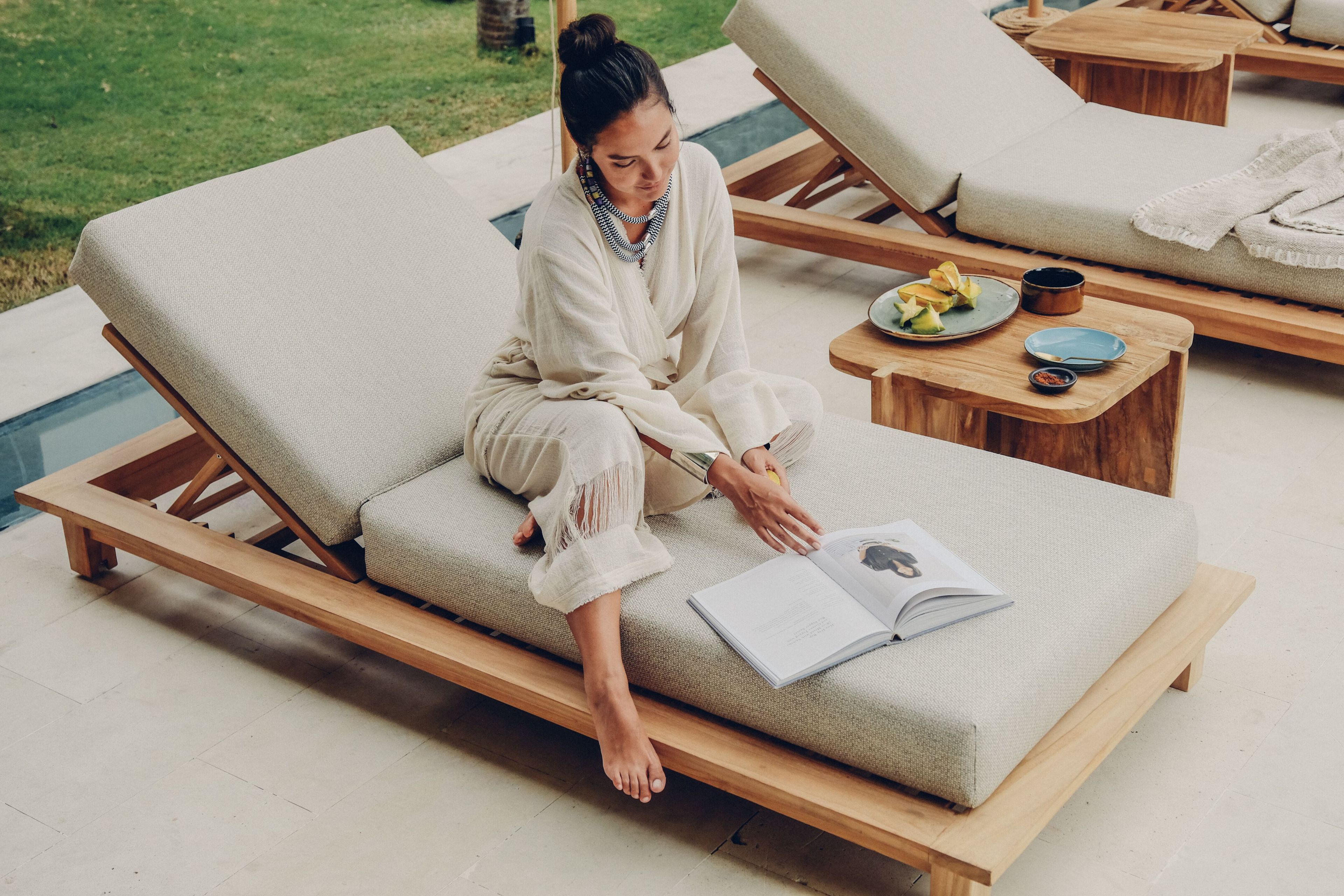 Квадратный стол из тикового дерева cbdesign 70 ARCH-00054172 - Вид №6