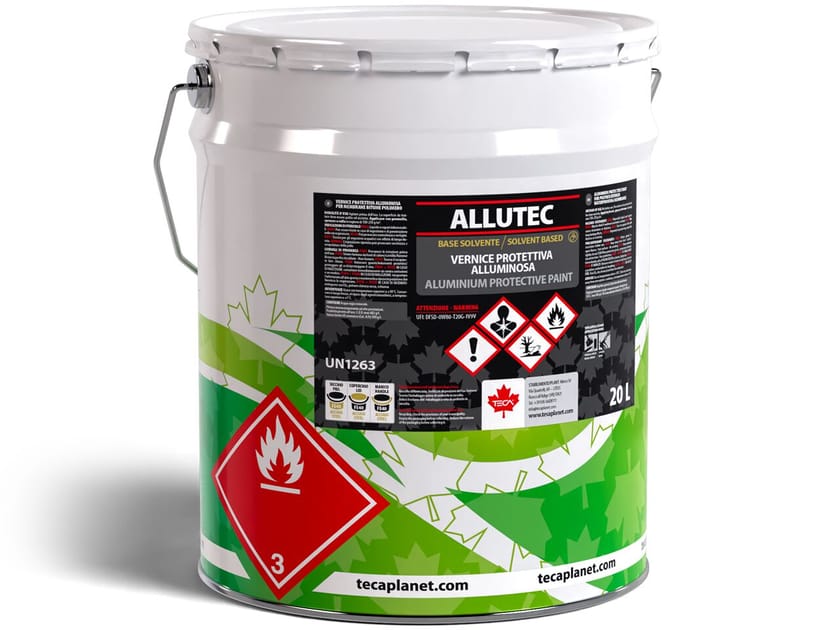 Защитная краска с алюминиевым растворителем Teca ALLUTEC ARCH-00130878