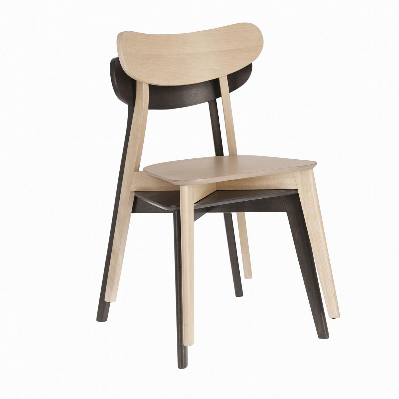 078154 Стул серый La Forma Safina - Вид №2