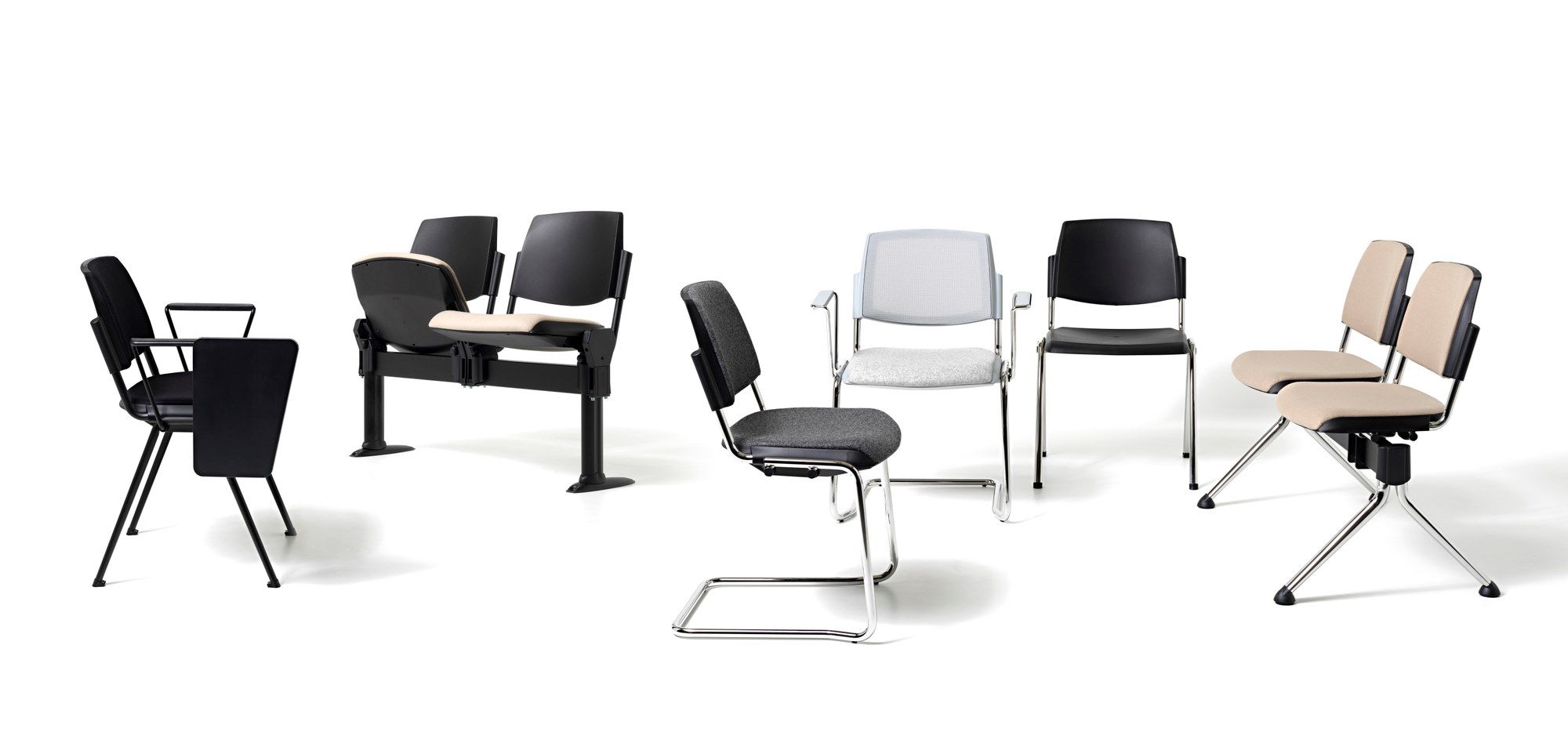 Штабелируемый стул для конференций из полипропилена Diemme New Bonn ARCH-00081742 - Вид №1
