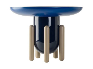 Круглый журнальный столик из стекловолокна