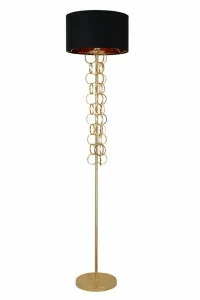 Торшер дизайнерский Crystal Lux Hilton PT1 Gold CRYSTAL LUX ЭЛИТНЫЕ 081280 Золото;черный