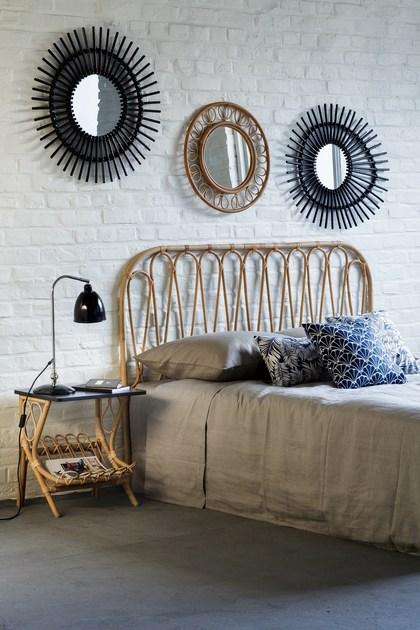 Kok Maison Прямоугольная тумбочка из ротанга Vintage sun-id-1402855 - Вид №1