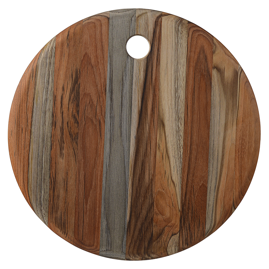 TH908 Набор из 3 круглых сервировочных досок specialty 38 см TEAKHAUS  - Вид №6
