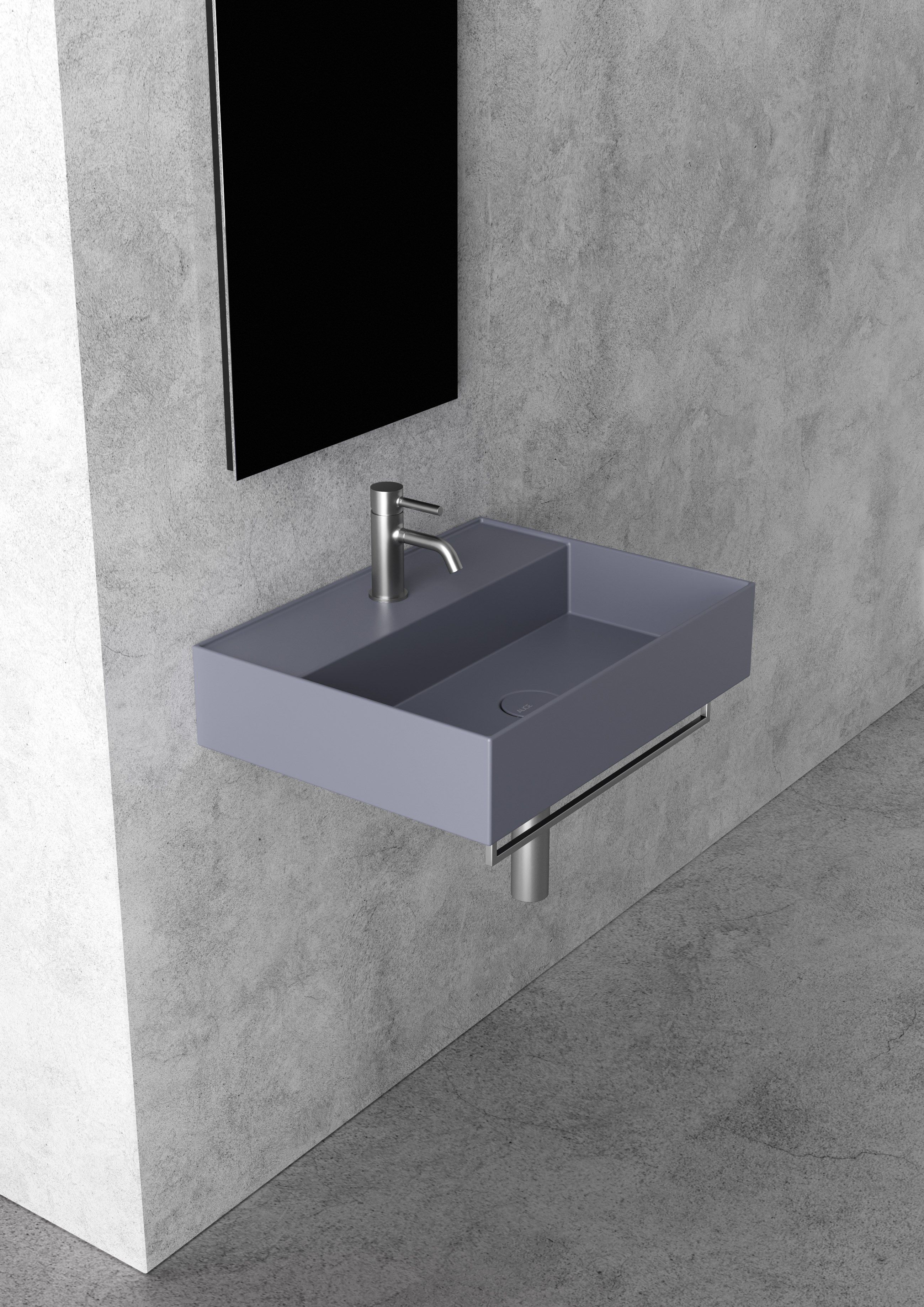 Керамическая прямоугольная подвесная раковина Alice Ceramica HIDE ARCH-00151886 - Вид №11