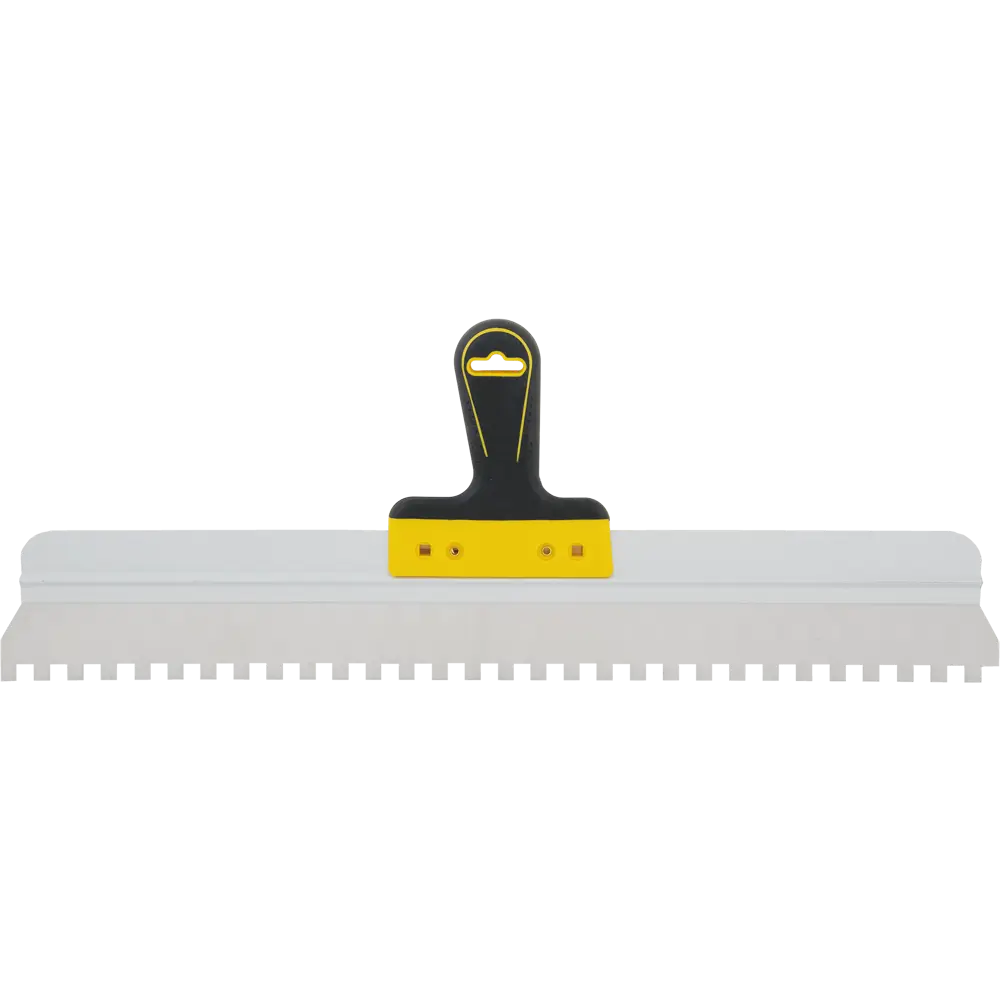 Шпатель зубчатый Hardy 0820-656010 600 мм, нержавеющая сталь, двухкомпонентная ручка, зуб 10x10 мм STLM-2071555 - Вид №2