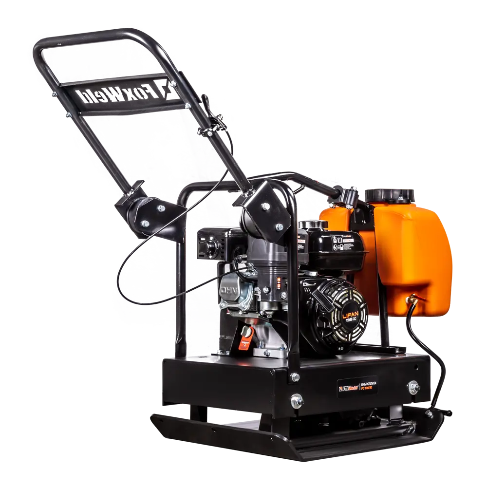 Виброплита бензиновая Foxweld PC 100/30 двигатель Lifan, 4800 Вт, 630x500 мм STLM-2046696 - Вид №3