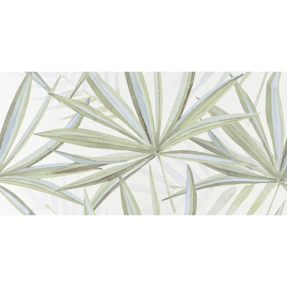 Декор LB Ceramics Моана Бамбук 19.8x39.8 см 1.58 м² цвет белый/зелёный STLM-2078532 - Вид №1