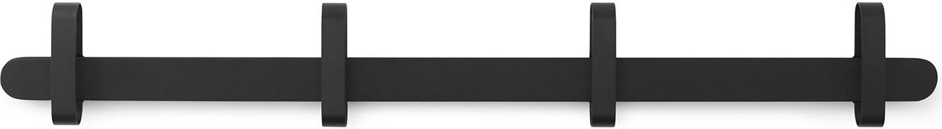 380011 Вешалка с кольцом Black Normann Copenhagen 