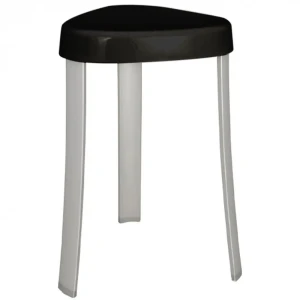 Стул для ванной Primanova 25x29x45 см цвет черный 87419977 STLM-2140204
