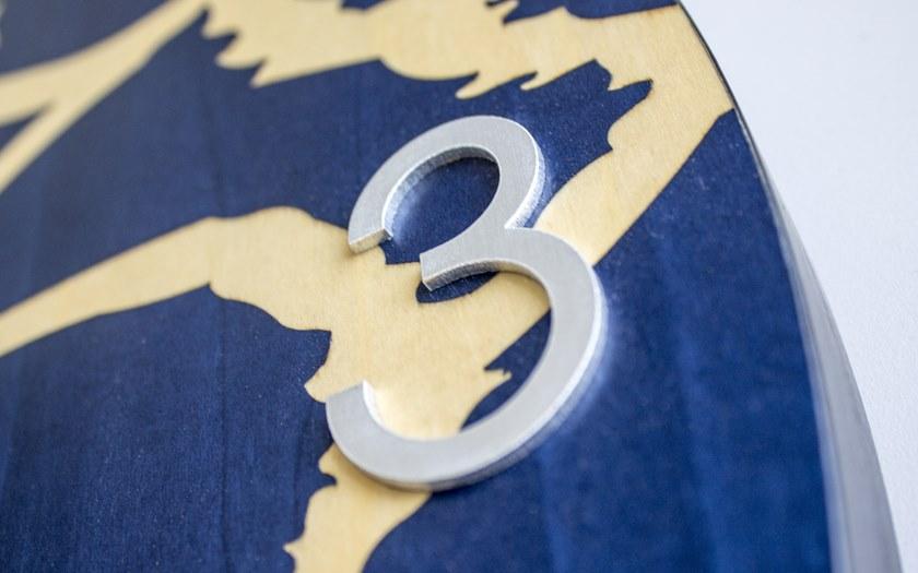 LIGNIS® Настенные часы из инкрустированного дерева Dolcevita animalier 10.012 / 10.090 - Вид №3