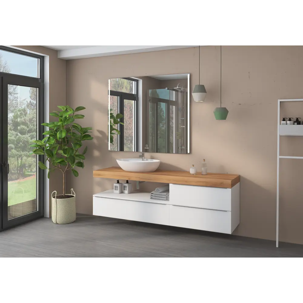 Зеркало Maya Comfort с подсветкой 120x100 см VIGO STLM-2159392 - Вид №6
