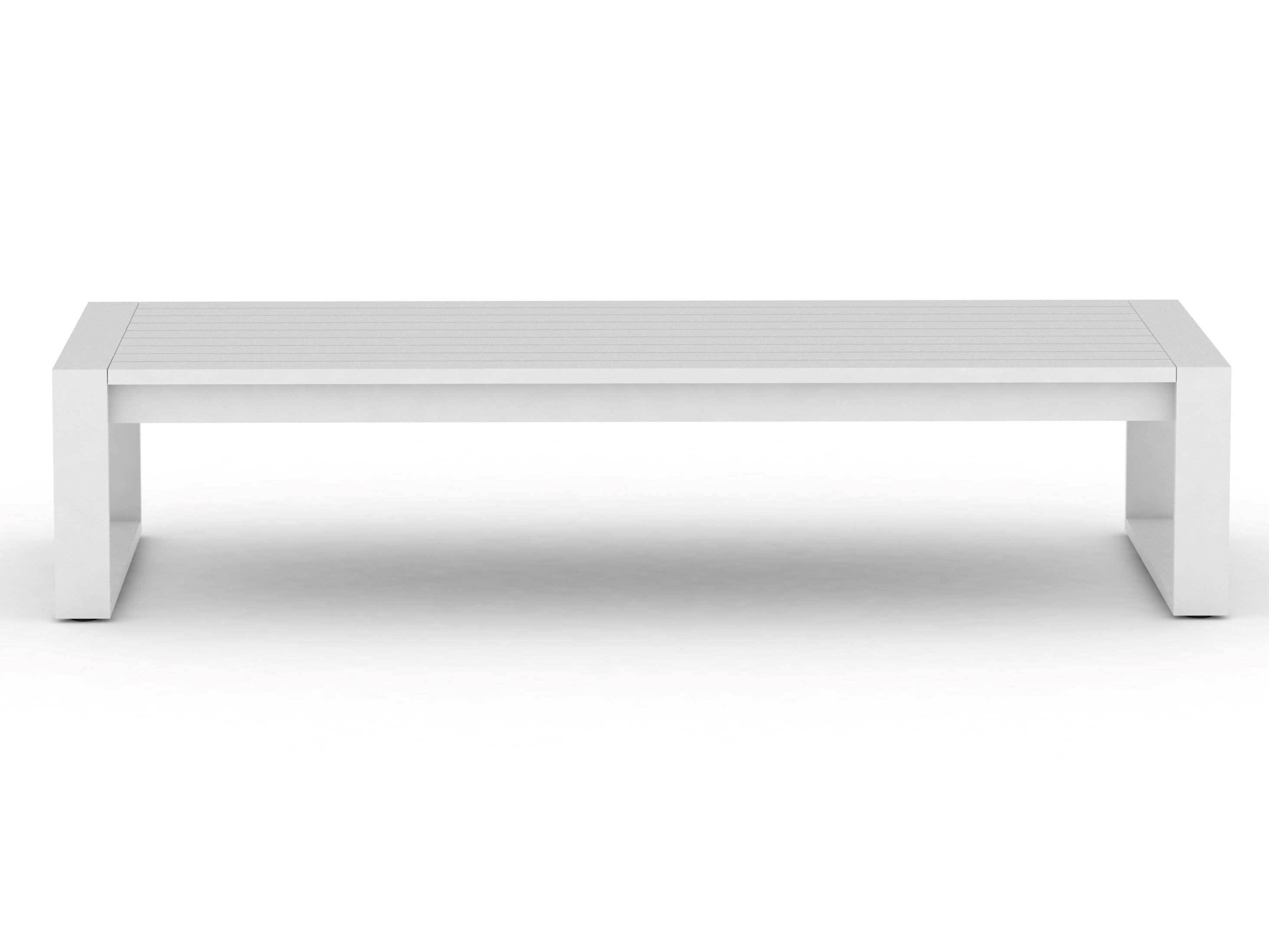 Прямоугольный алюминиевый журнальный столик с порошковым покрытием Case Eos ARCH-00101381 - Вид №4