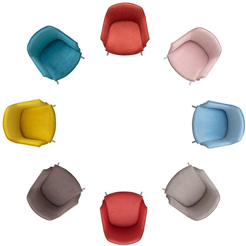 MOBLIBERICA Стул с обивкой и подлокотниками Kedua sun-id-1476583 - Вид №18