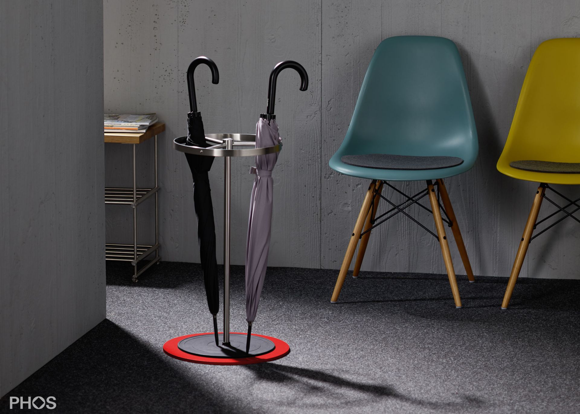 SST-BPR Подставка для зонтов anselma, основание: красное. PHOS  - Вид №1