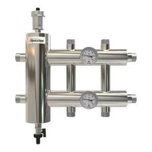 Купить Распределительный коллектор с гидрострелкой 120 кВт, 3 контура