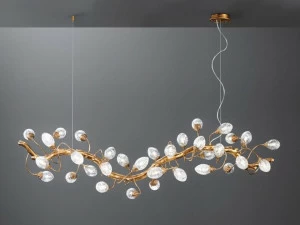 Serip Подвесной светильник из бронзы ручной работы Lotus Ct3376/33