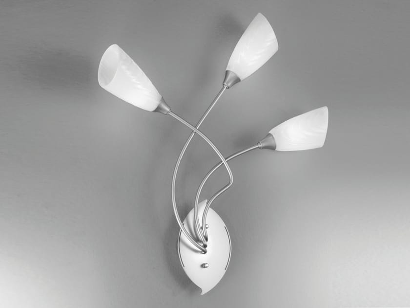 Светодиодный настенный светильник из стекла и металла Cremasco Illuminazione световые работы ARCH-00029035