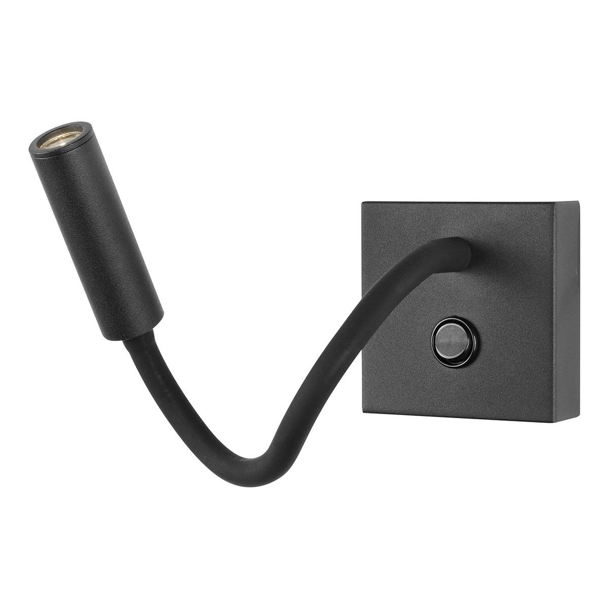 Бра светодиодное гибкое черное Telescope 6410 BK ILEDEX TELESCOPE 00-3927513 Черный  - Вид №3