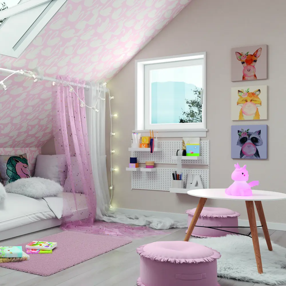 INSPIRE Ночник-единорог с мягкой LED-подсветкой для детской 82544211 STLM-0029474 - Вид №6
