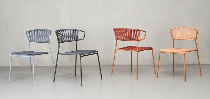 SCAB DESIGN Стул из стали и пвх Lisa sun-id-1491460 - Вид №5